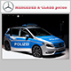 MERCEDES A-CLASS Police - 3DOcean Item for Sale